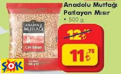 ANADOLU MUTFAĞI PATLAYAN MISIR 500 G